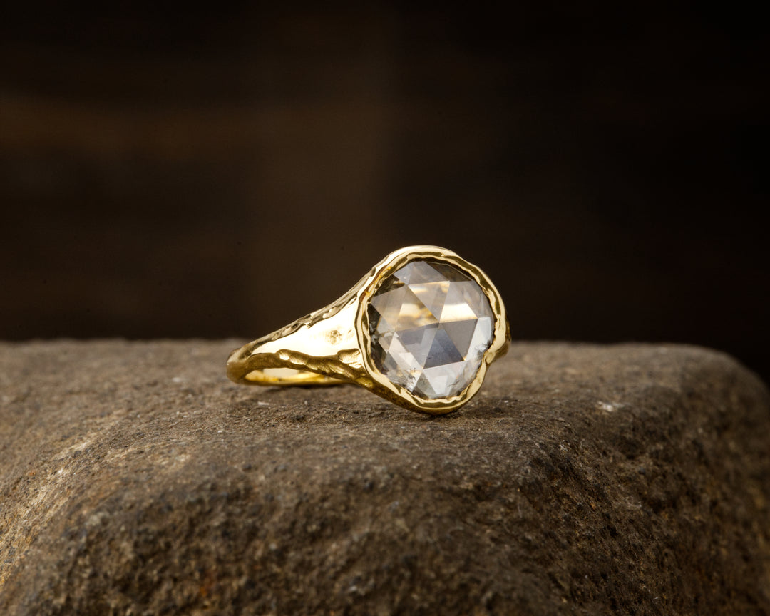 Antique Rose Cut Diamond (Victorian) - 1.345ct