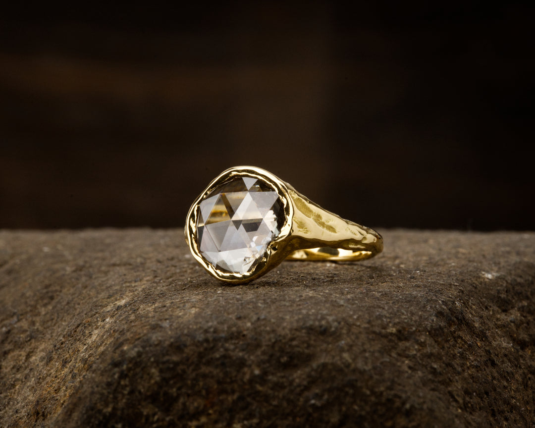 Antique Rose Cut Diamond (Victorian) - 1.345ct