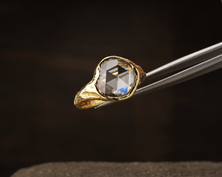 Antique Rose Cut Diamond (Victorian) - 1.345ct