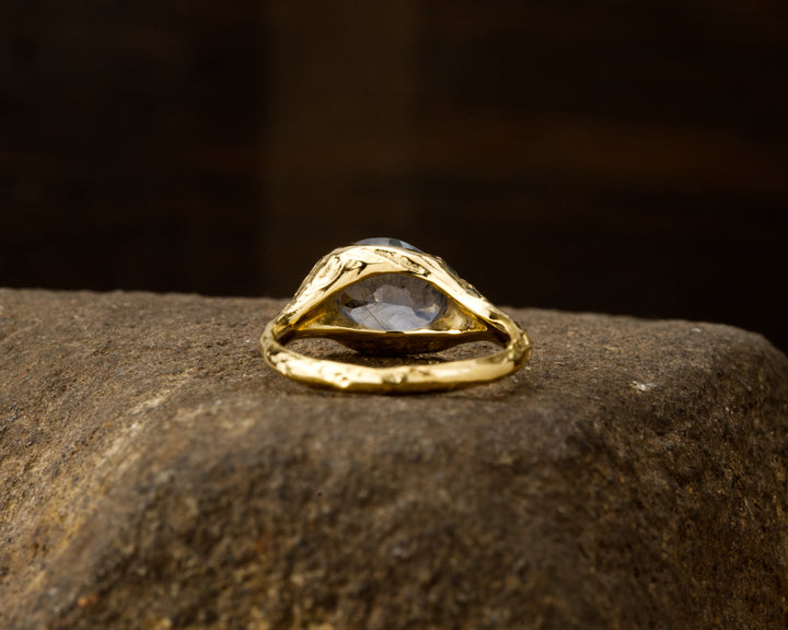 Caspian Blue Montana Sapphire Ring - 2.875ct