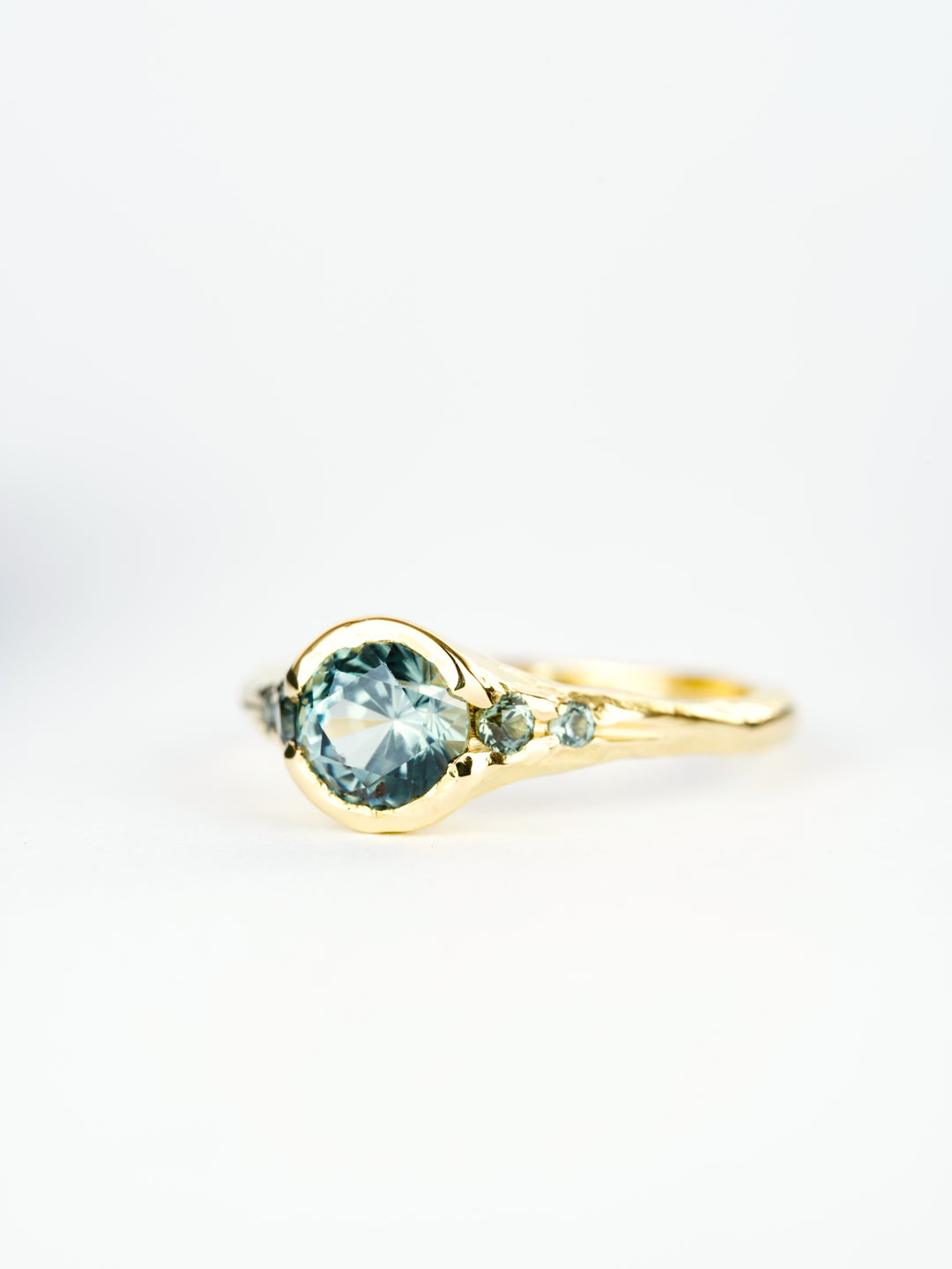 Alpine Blue Montana Sapphire Ring - 1.165ct