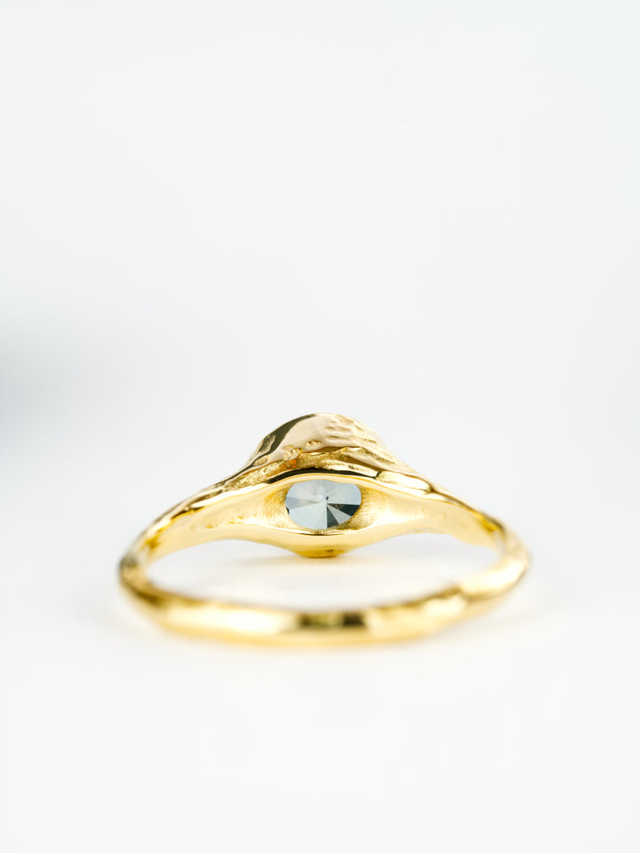 Alpine Blue Montana Sapphire Ring - 1.165ct