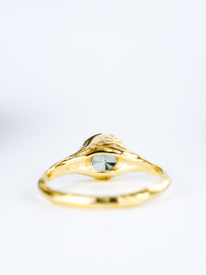 Alpine Blue Montana Sapphire Ring - 1.165ct