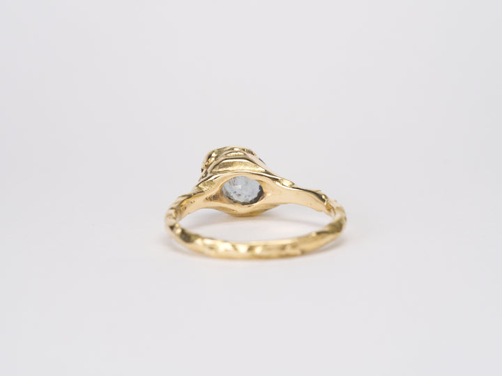 Glacial Water Montana Sapphire Ring