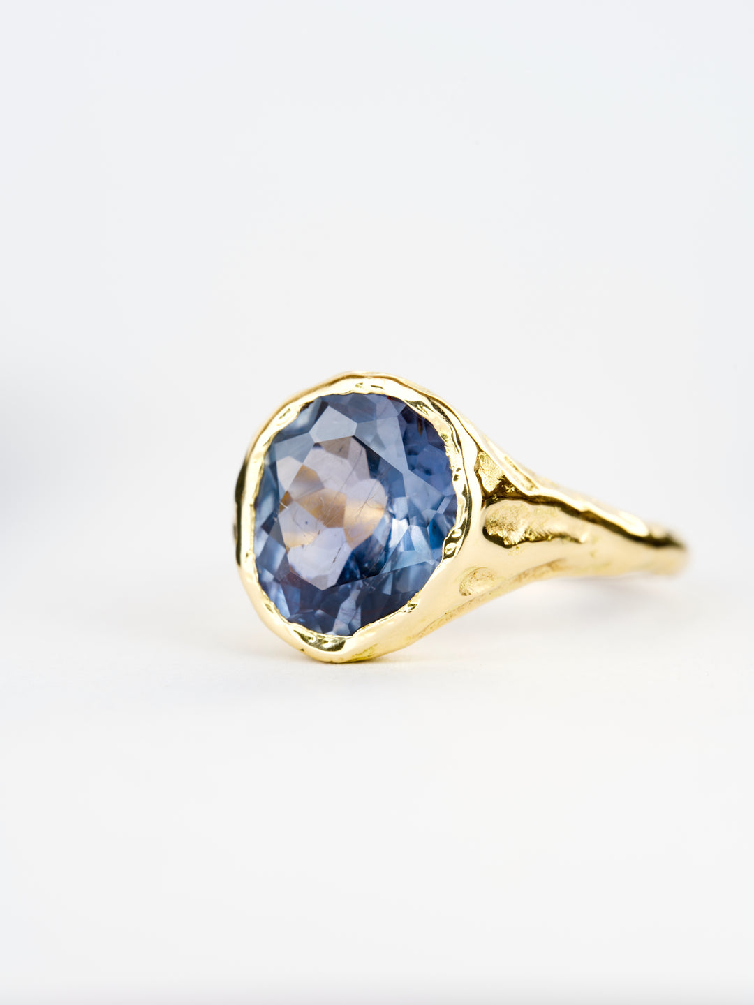 Cyprian Blue Montana Sapphire Ring - 3.07ct