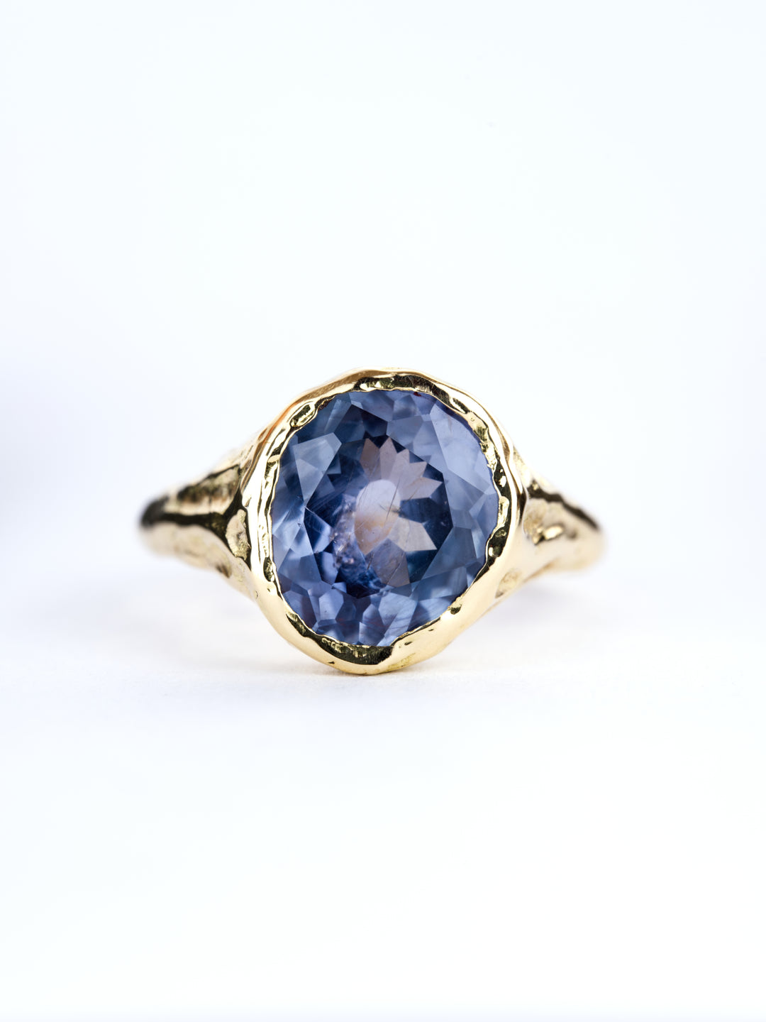 Cyprian Blue Montana Sapphire Ring - 3.07ct