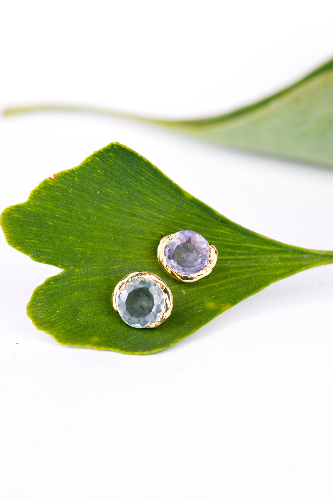 Twilight Blue and Purple Montana Sapphire Earrings - 1.89ct