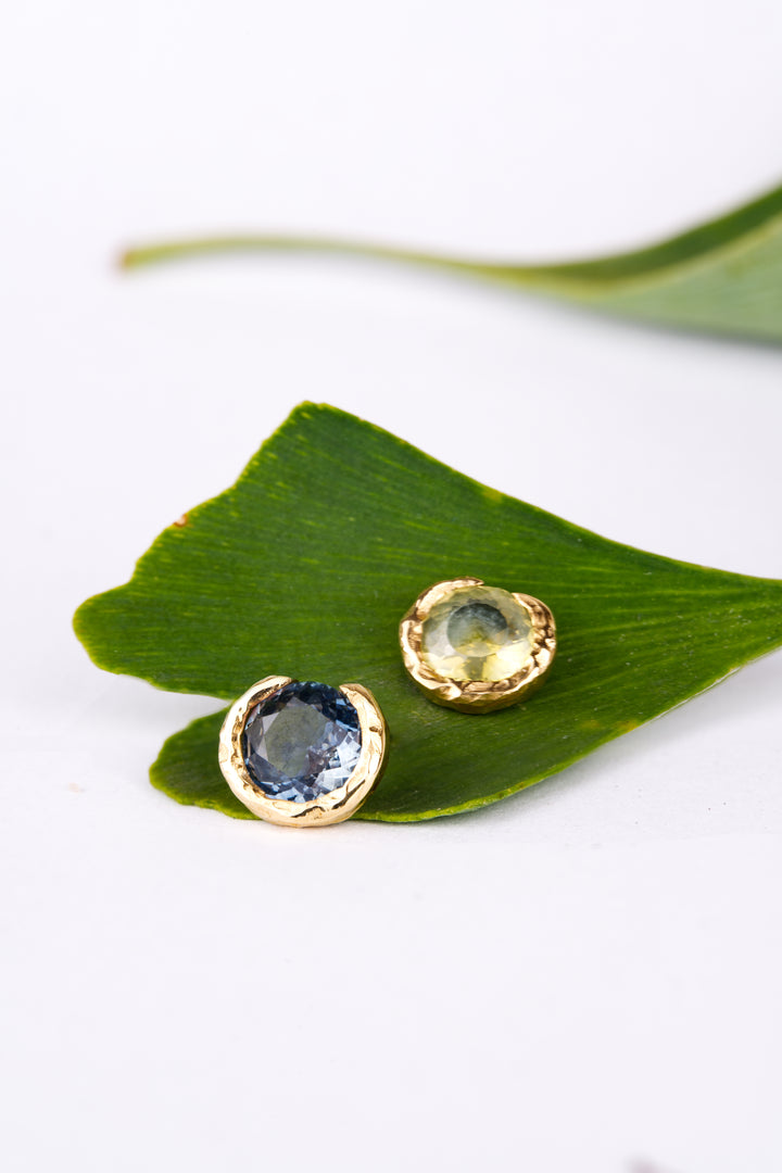 Still Water Blue Montana Sapphire Earrings - 2.06ct