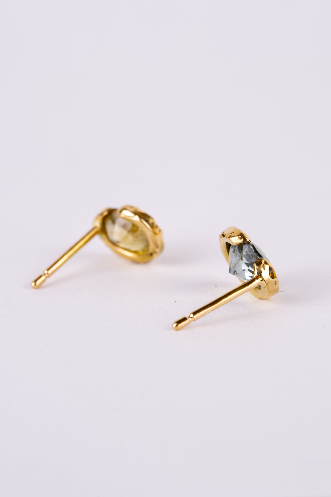 Meadowbrook Blue and Green Montana Sapphire Earrings - 1.52ct