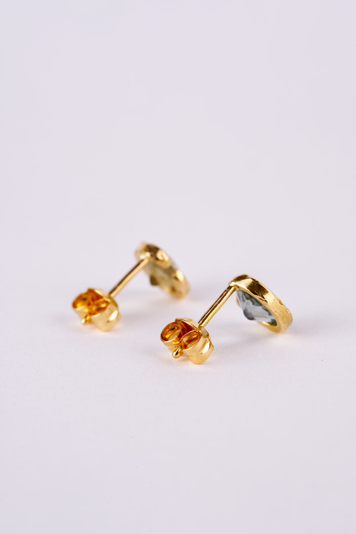 Meadowbrook Blue and Green Montana Sapphire Earrings - 1.52ct