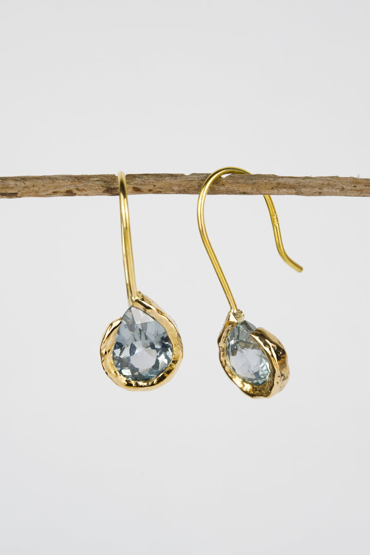 Halcyon Blue Montana Sapphire Earrings - 2.25ct