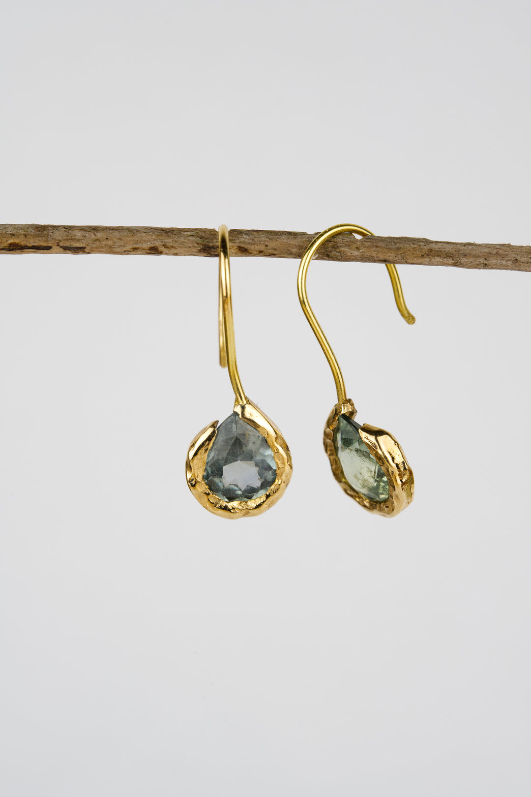 Corinthian Montana Sapphire Earrings - 2.175ct