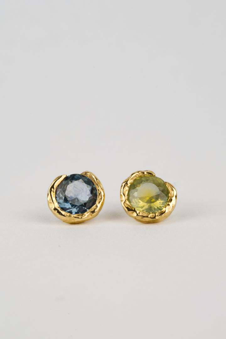Still Water Blue Montana Sapphire Earrings - 2.06ct