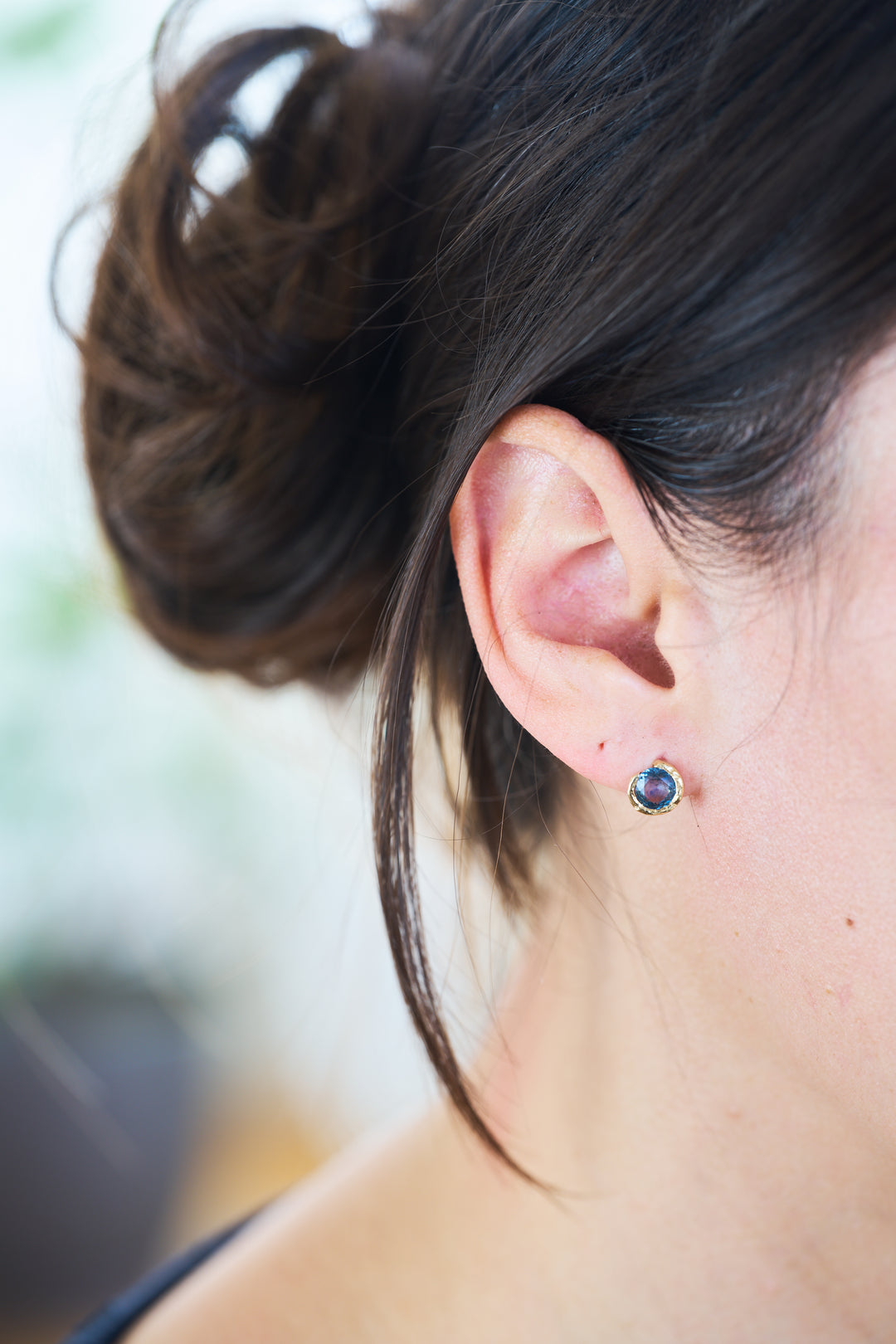 Still Water Blue Montana Sapphire Earrings - 2.06ct