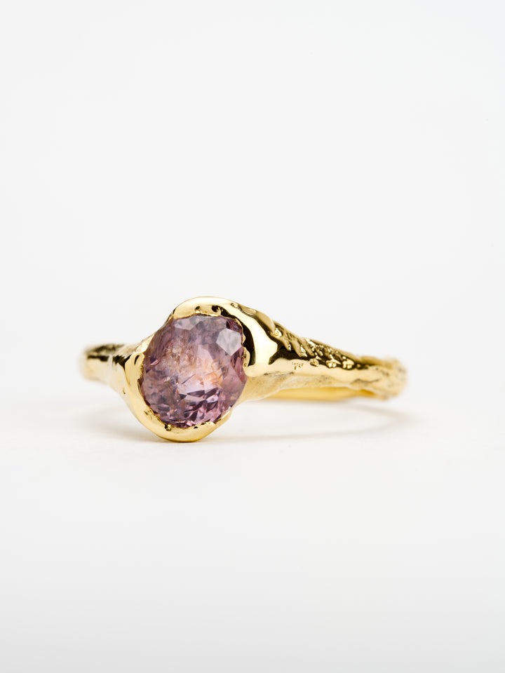 Hespera Violet Montana Sapphire Ring - 1.505ct, handcrafted by Rigby Leigh