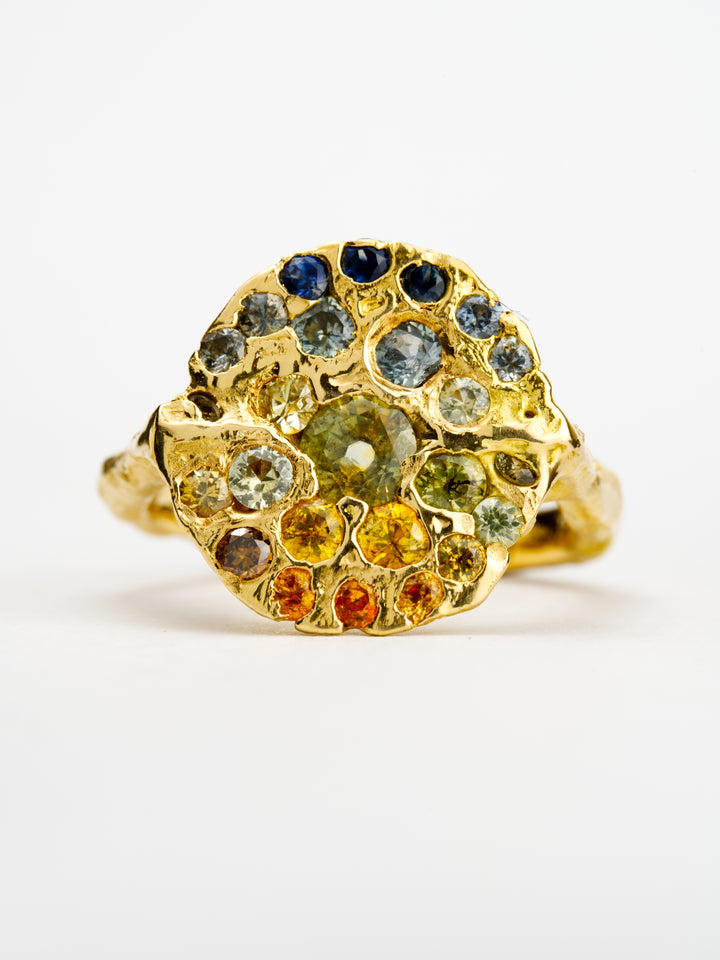 Mayana Montana Sapphire Ring, handcrafted by Rigby Leigh