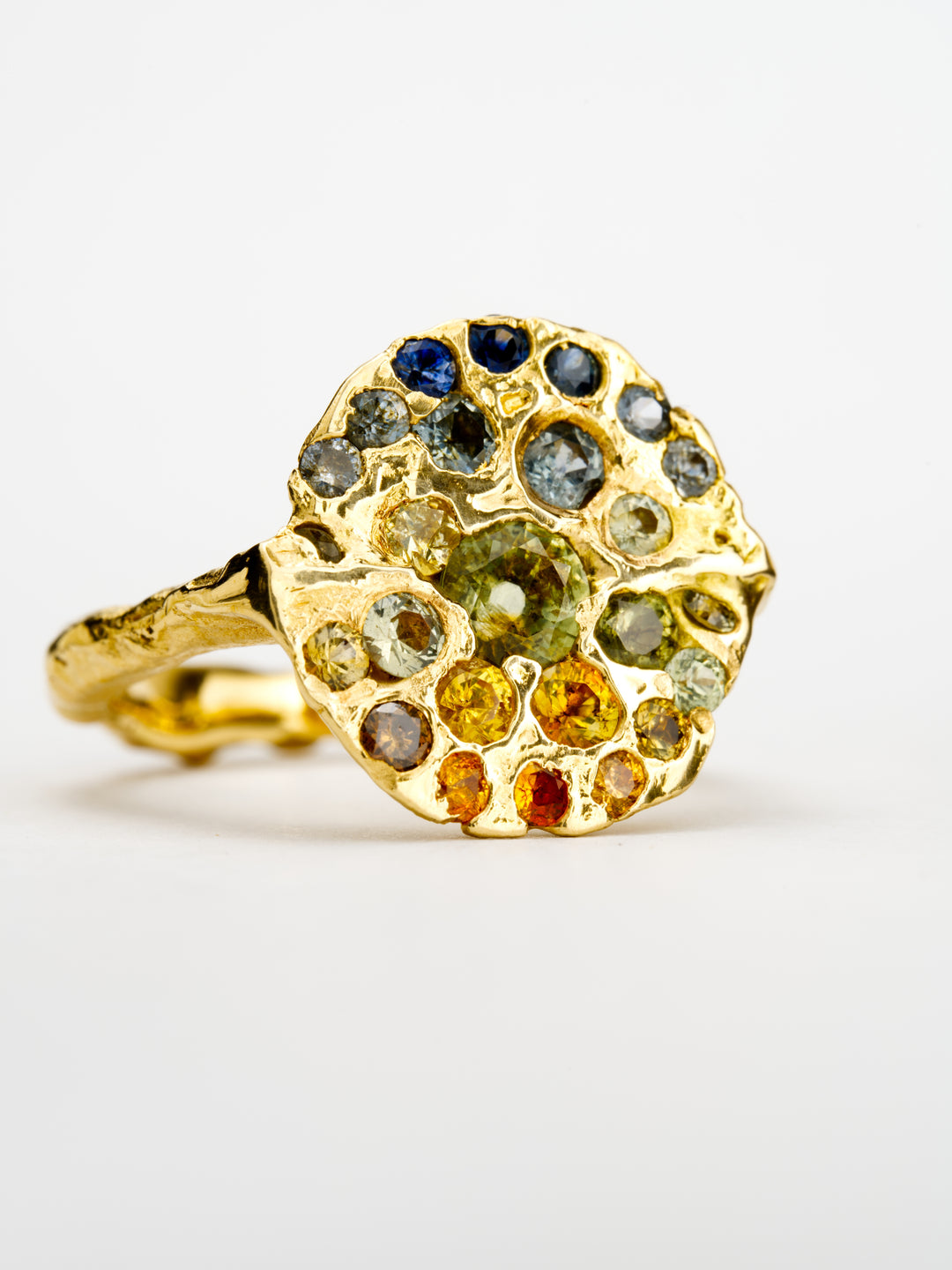 Mayana Montana Sapphire Ring, handcrafted by Rigby Leigh