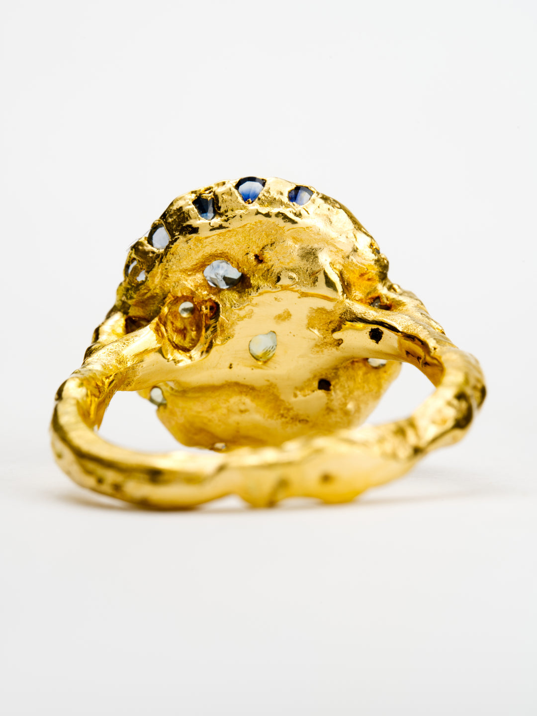Mayana Montana Sapphire Ring, handcrafted by Rigby Leigh