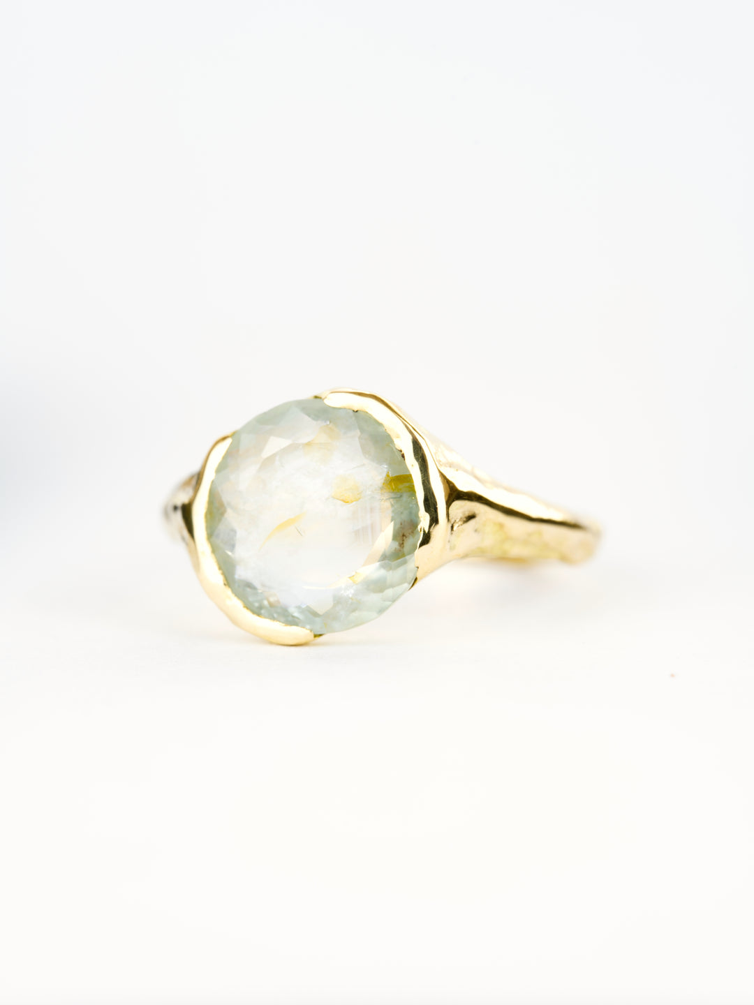 Misty Green Montana Sapphire Ring - 2.705ct