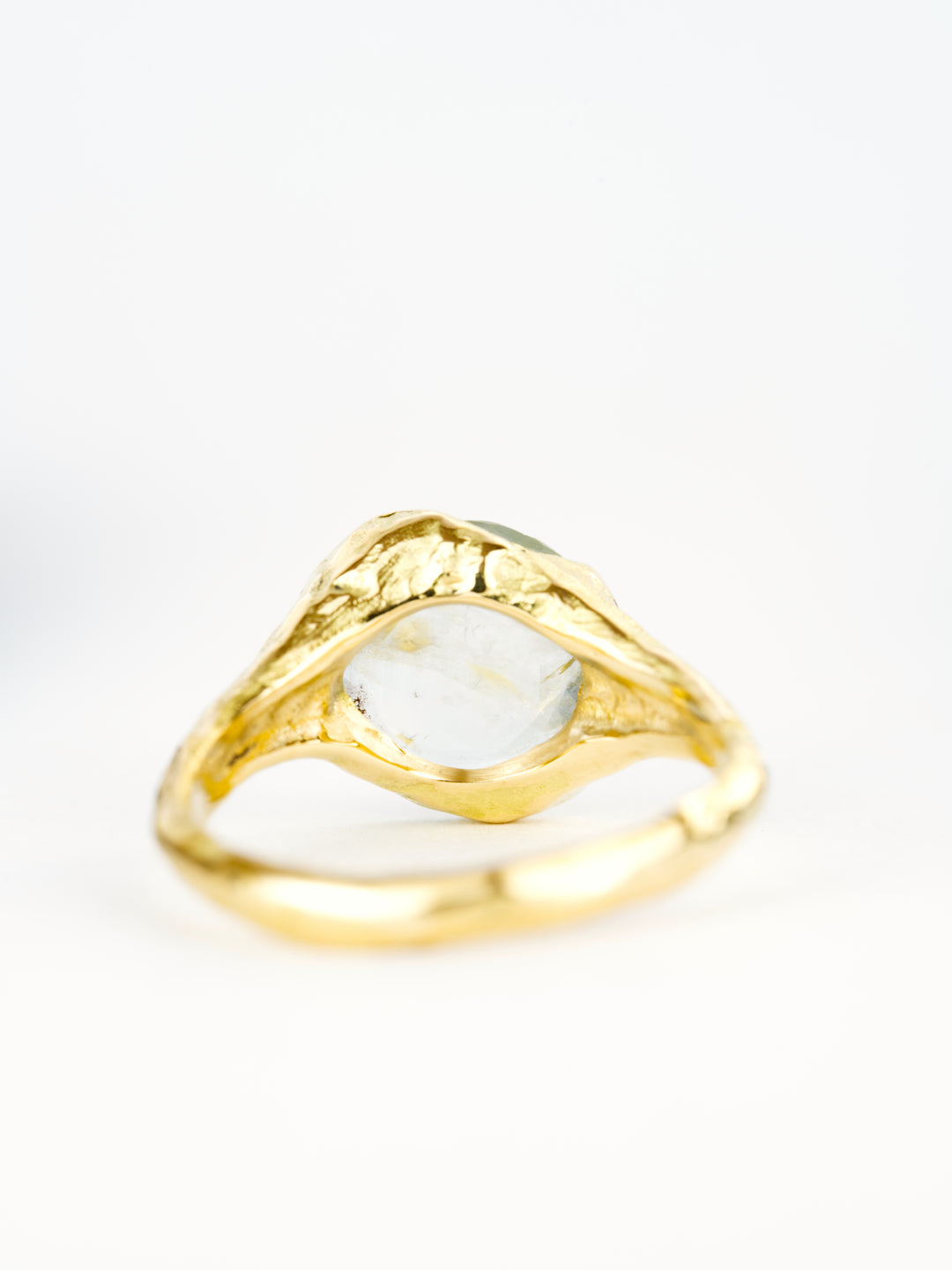 Misty Green Montana Sapphire Ring - 2.705ct