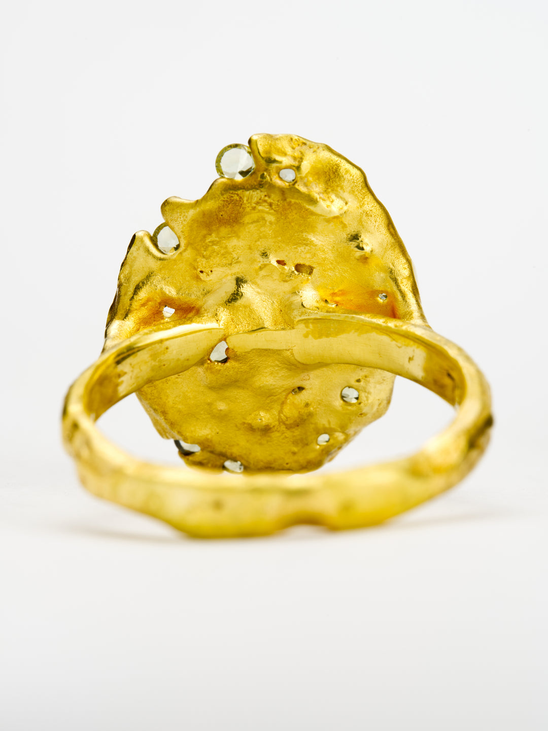Moss Green Mayana Ring - 1.32ct, handcrafted by Rigby Leigh
