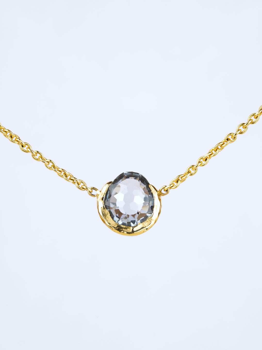 Snowdrift Blue Montana Sapphire | Necklace