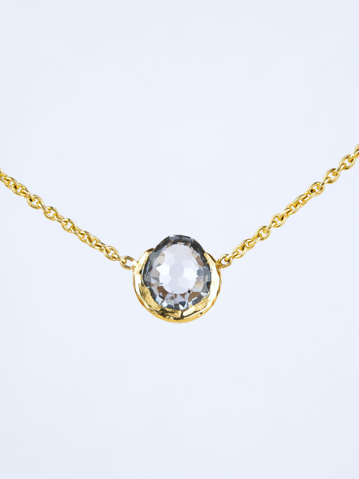 Snowdrift Blue Montana Sapphire | Necklace