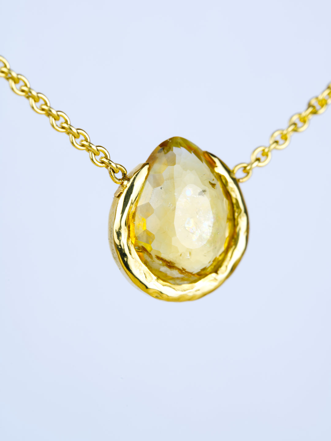 Desert Orange Montana Sapphire | Necklace