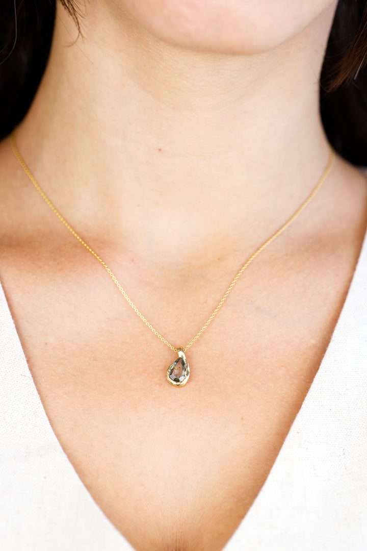 Cloudwater Blue Montana Sapphire | Pendant Necklace
