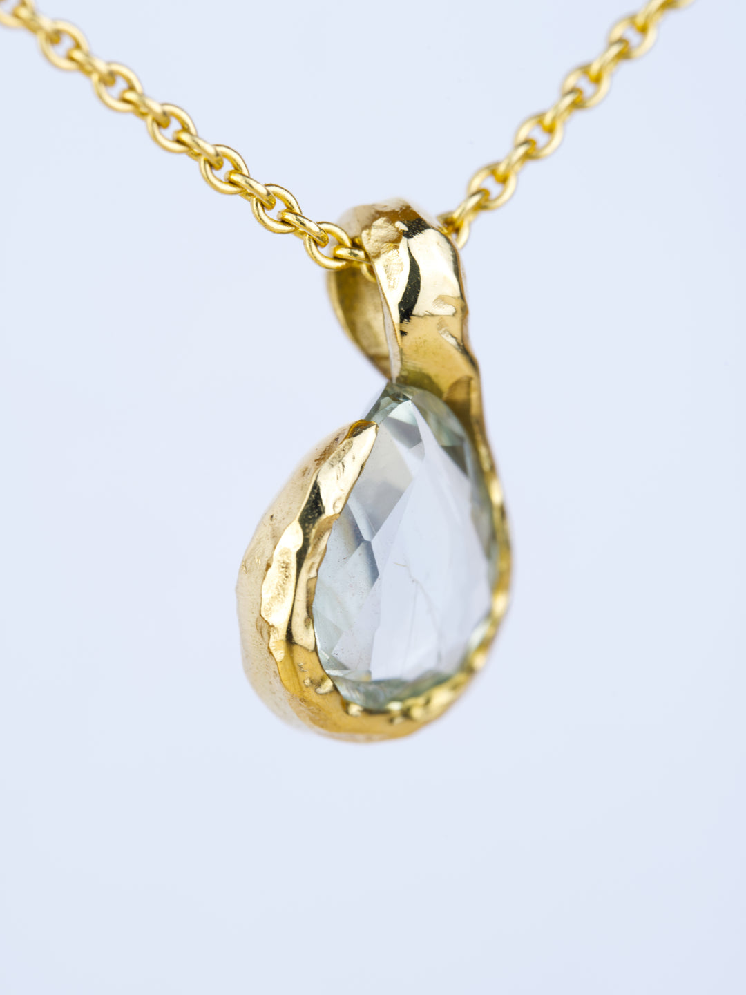 Aspen Green Montana Sapphire | Pendant Necklace