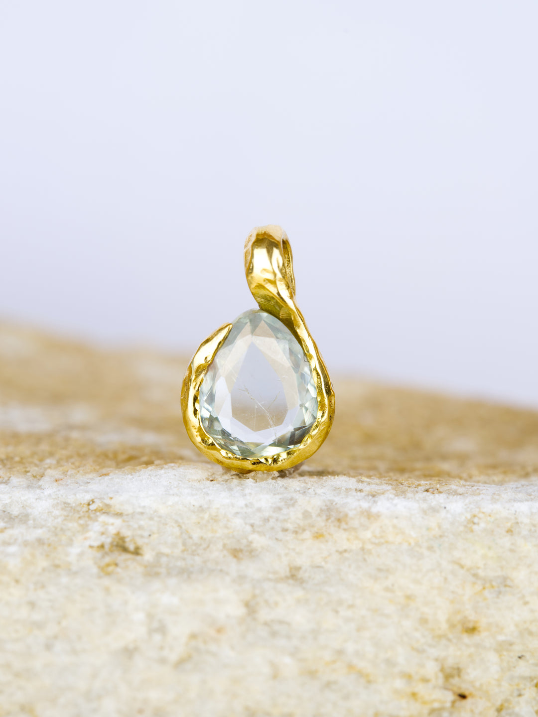 Aspen Green Montana Sapphire | Pendant Necklace