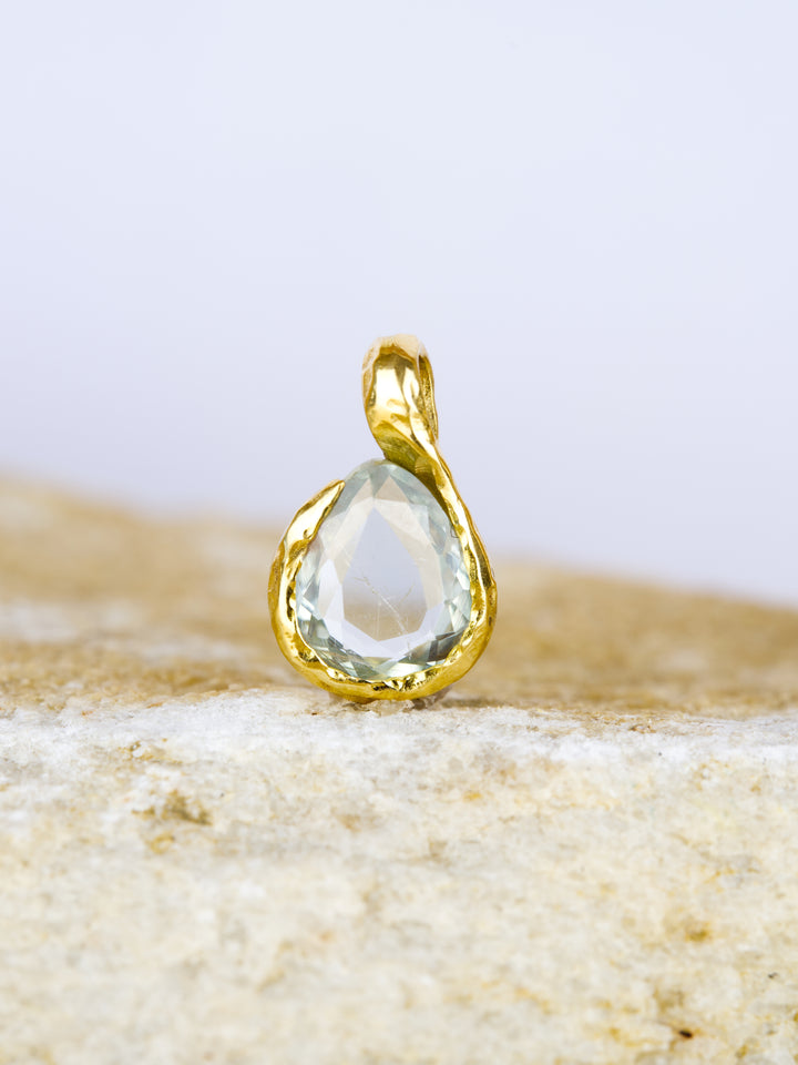 Aspen Green Montana Sapphire | Pendant Necklace