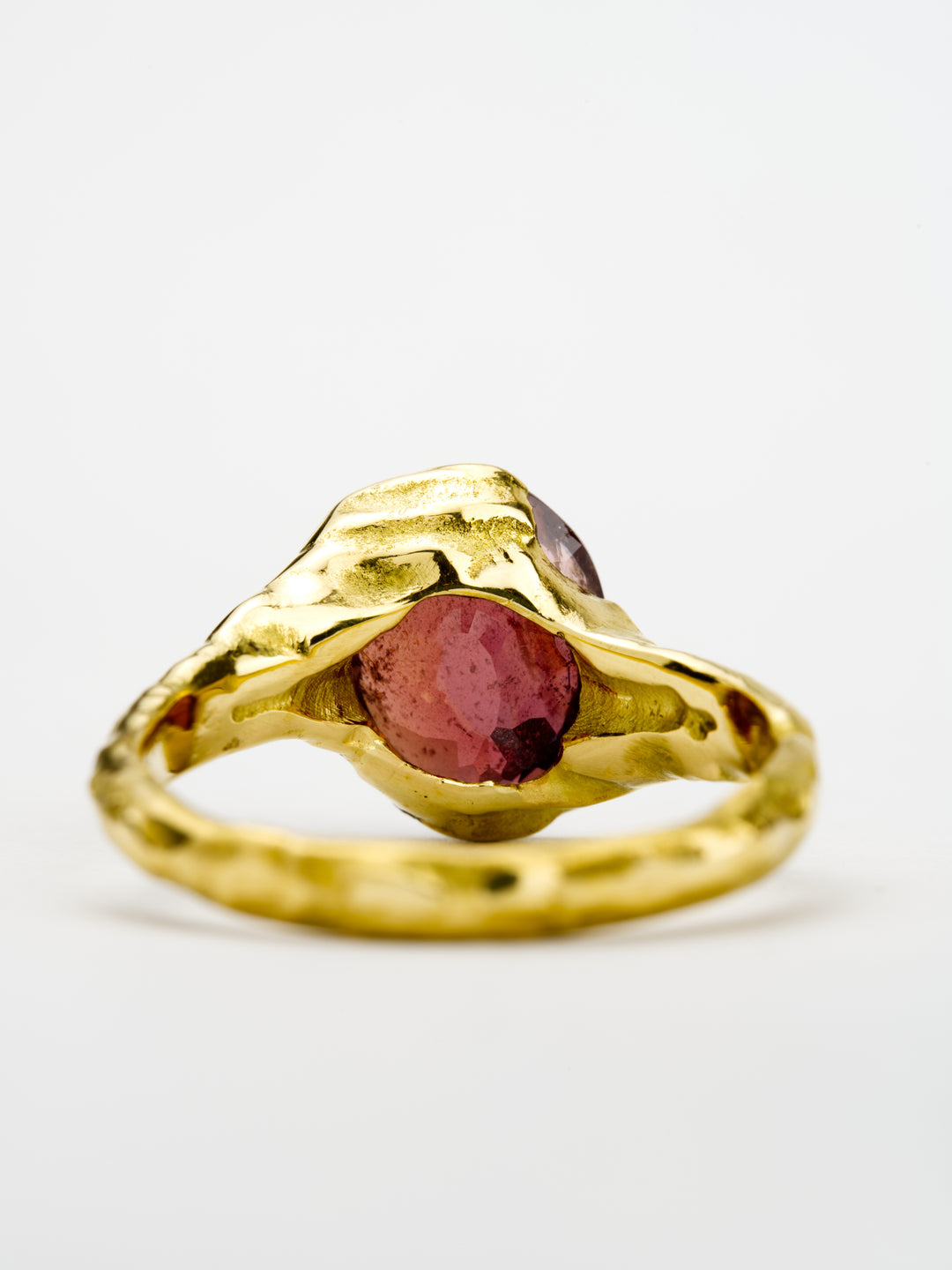 Persephone Red Ruby Ring - 3.135, handcrafted by Rigby Leigh