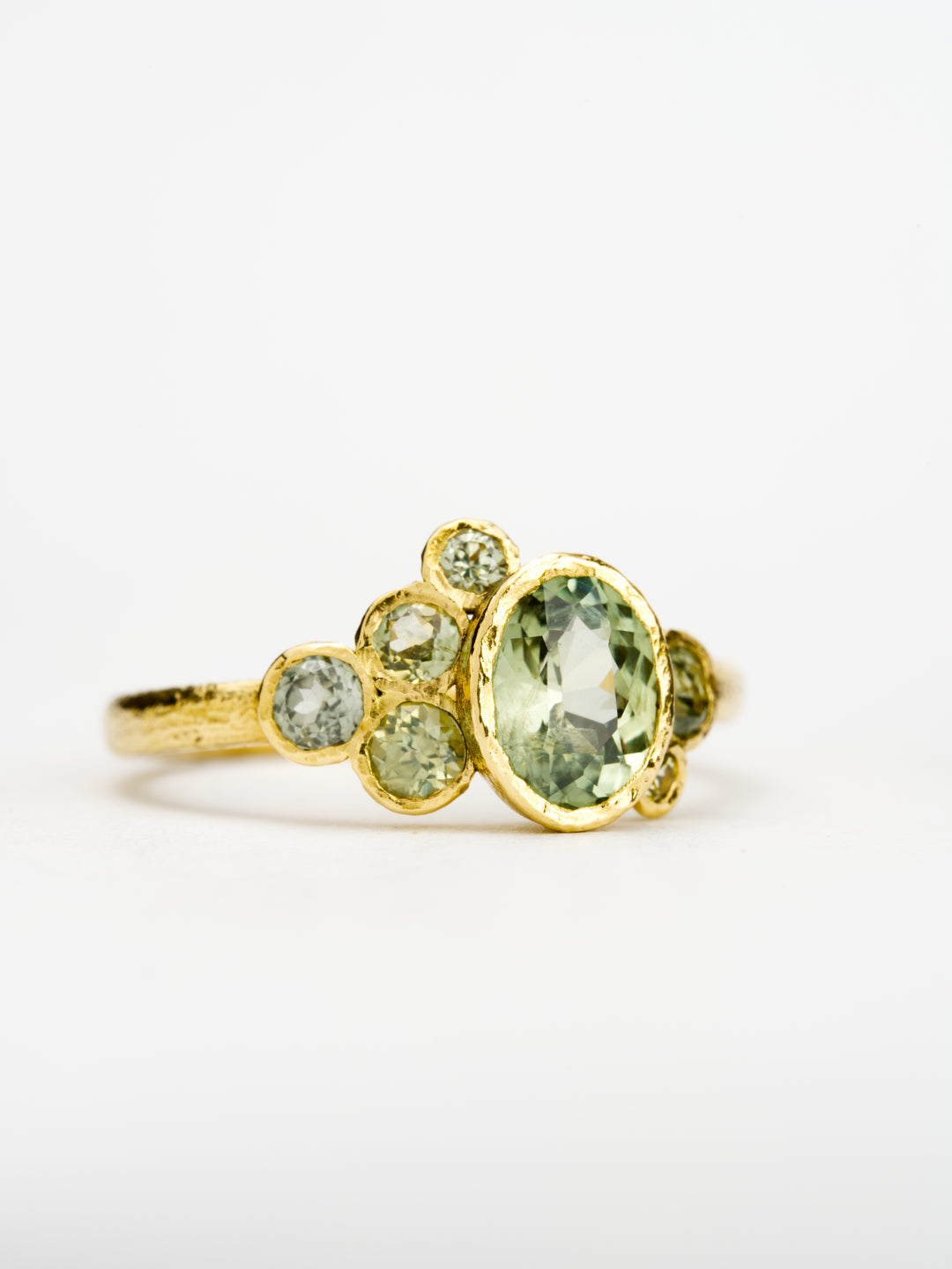Reed Green Montana Sapphire Ring-1.03ct, handcrafted by Rigby Leigh