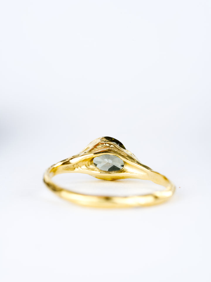 Sage Green Montana Sapphire Ring - 1.175ct