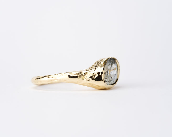 Seashore Blue Montana Sapphire Ring - 1.6ct