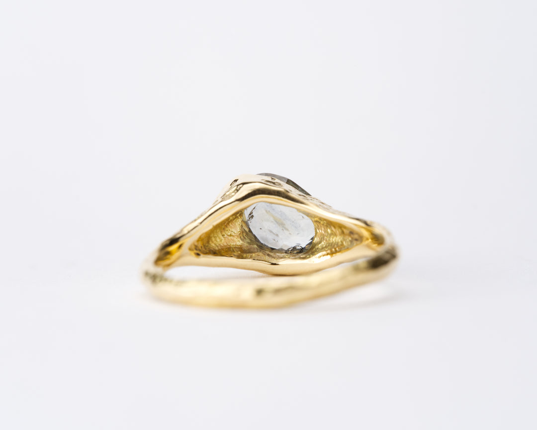 Seashore Blue Montana Sapphire Ring - 1.6ct