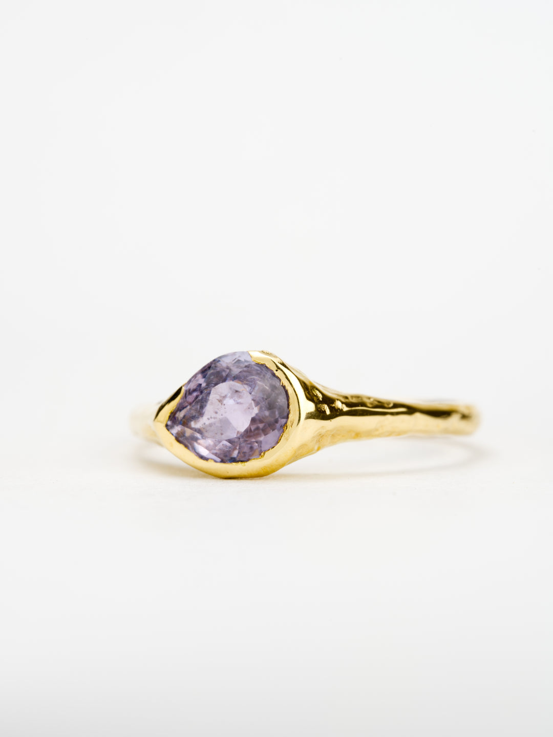 Thistle Violet Montana Sapphire Ring - 1.01ct, handmade by Rigby Leigh