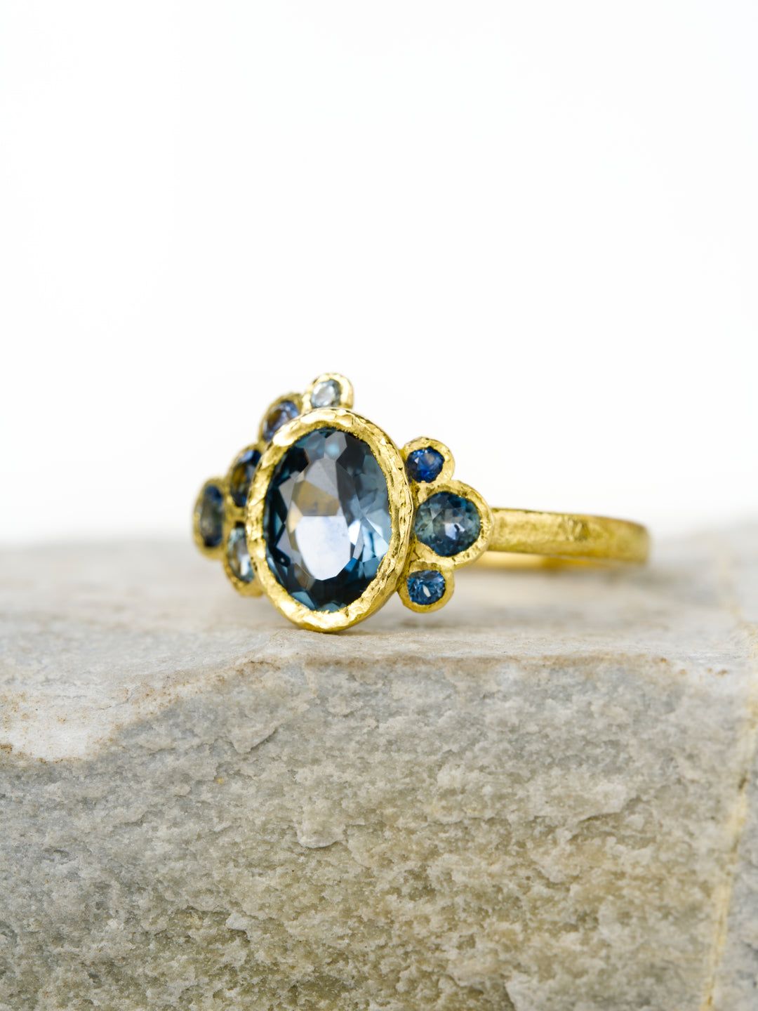 Aegean Blue Montana Sapphire Ring - 1.44ct