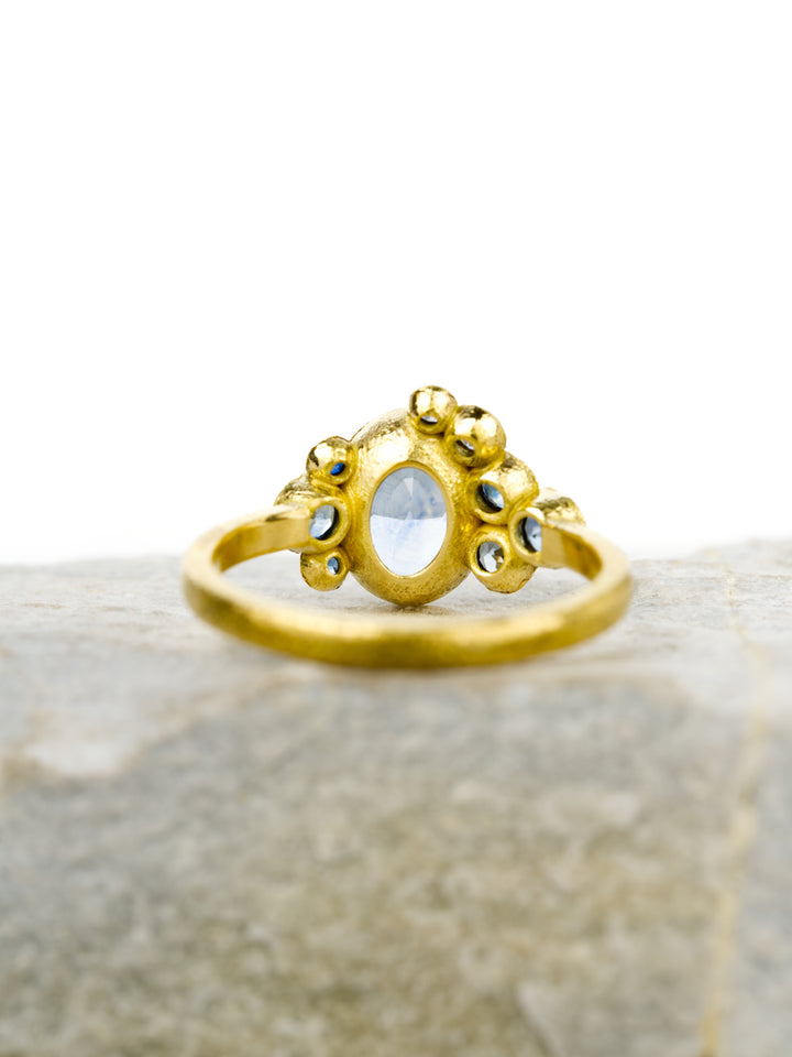 Aegean Blue Montana Sapphire Ring - 1.44ct