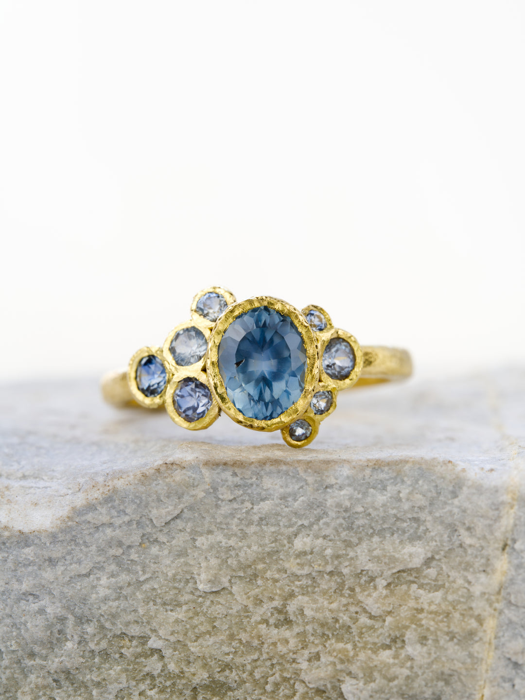 Baltic Blue Montana Sapphire Ring - 1.25ct