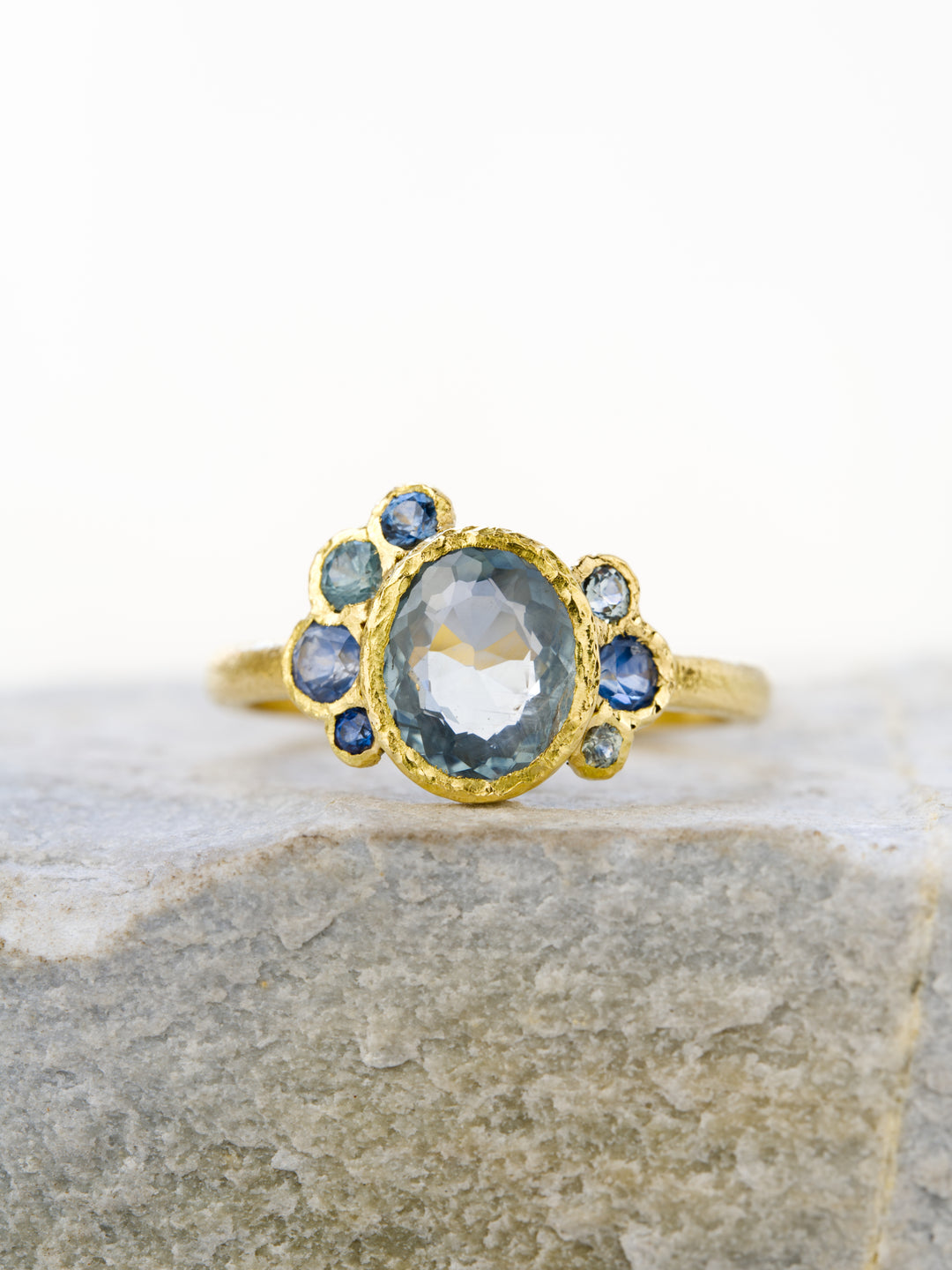 Caspian Blue Montana Sapphire Ring - 1.46ct