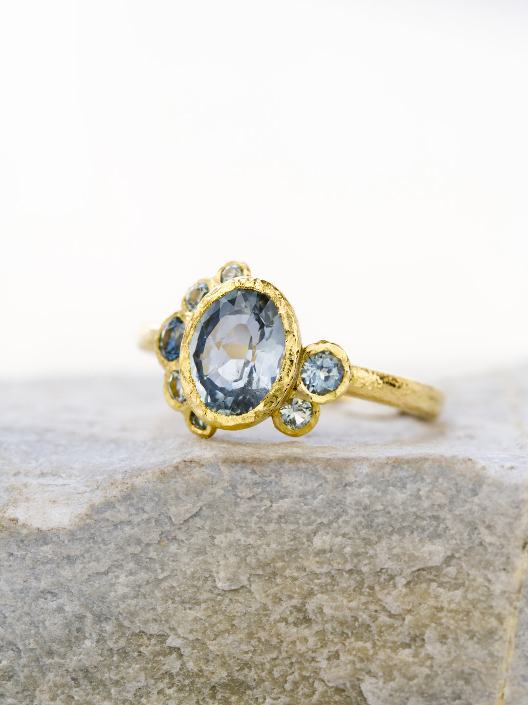 Juniper Blue Green Montana Sapphire Ring - 1.52ct