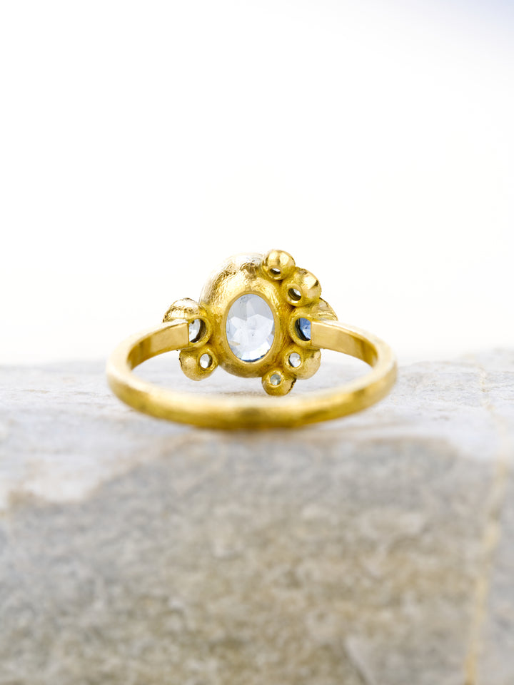 Juniper Blue Green Montana Sapphire Ring - 1.52ct