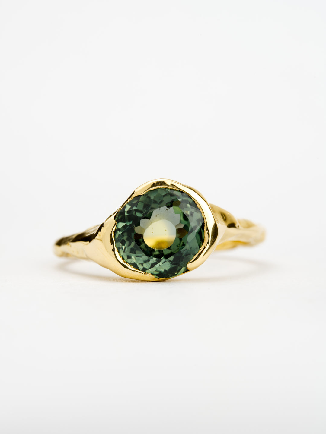 Color Change Montana Sapphire Ring - 2ct, handcrafted by Rigby Leigh