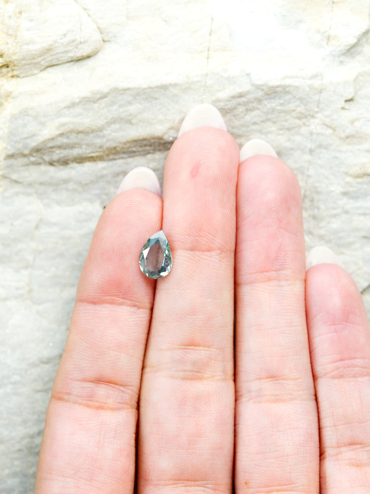 Dark Tide — 1.590ct blue Montana sapphire, unheated