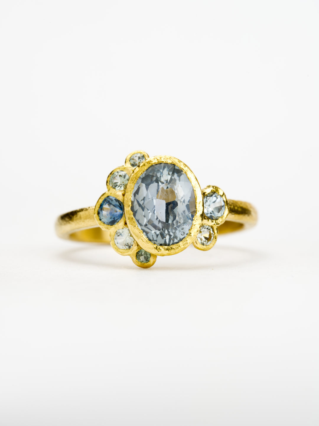 Juniper Blue Montana Sapphire Ring - 1.52ct, handcrafted by Rigby Leigh