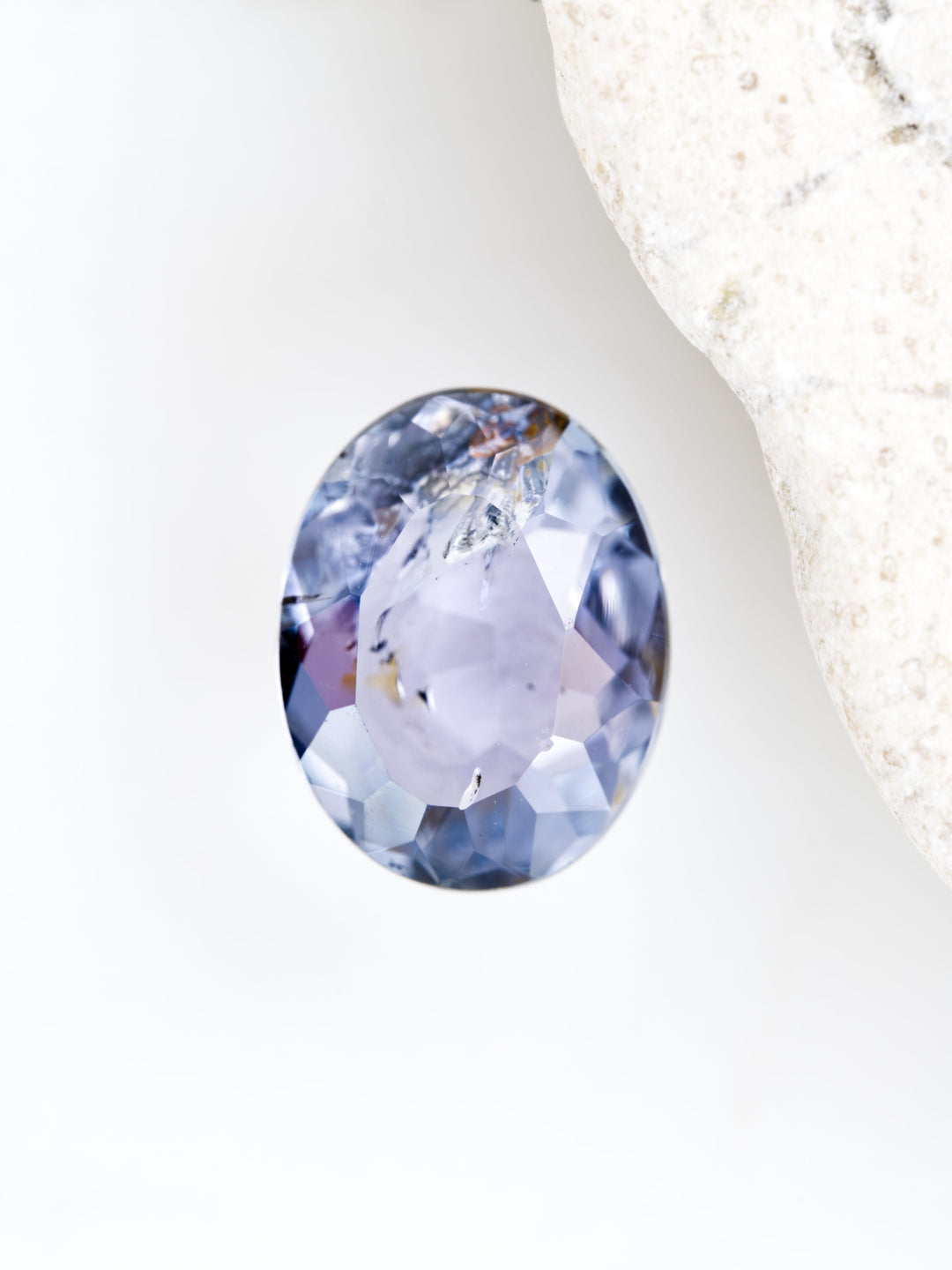 Lavender Haze — 1.535ct purple Montana sapphire, 8mm, unheated