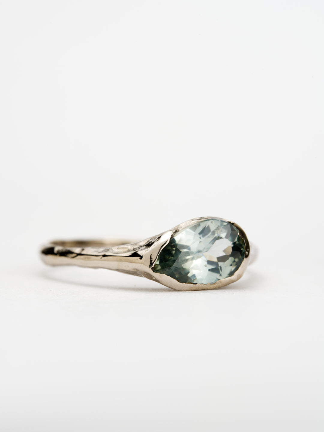 Misty Blue Montana Sapphire Ring - 1.32ct