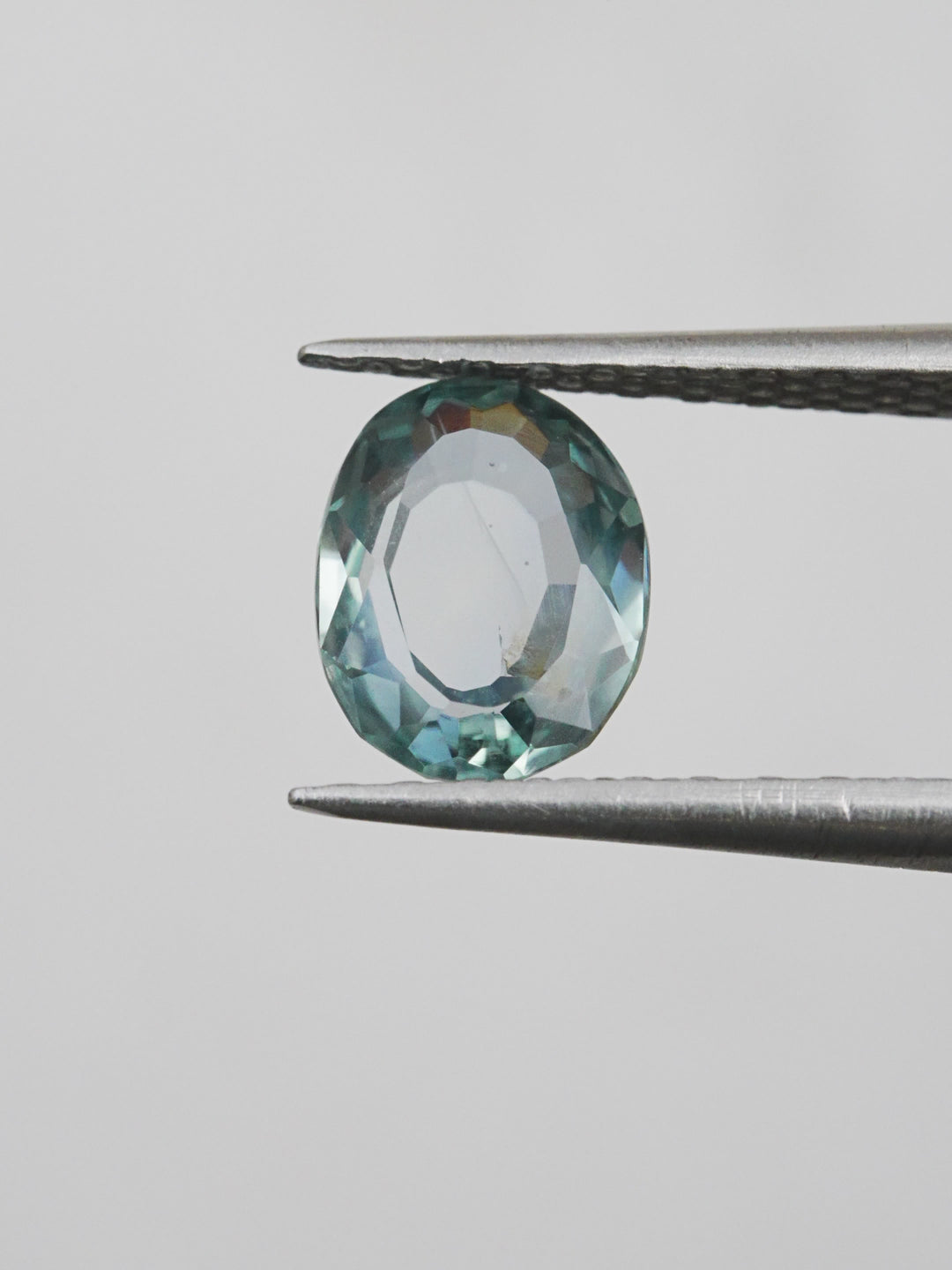 Harbor Mist — 2.030ct blue Montana sapphire, 9mm, unheated